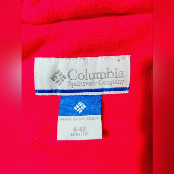 Infant 6-12mo Columbia Black Leopard print Snow Suit - Picture 5 of 5